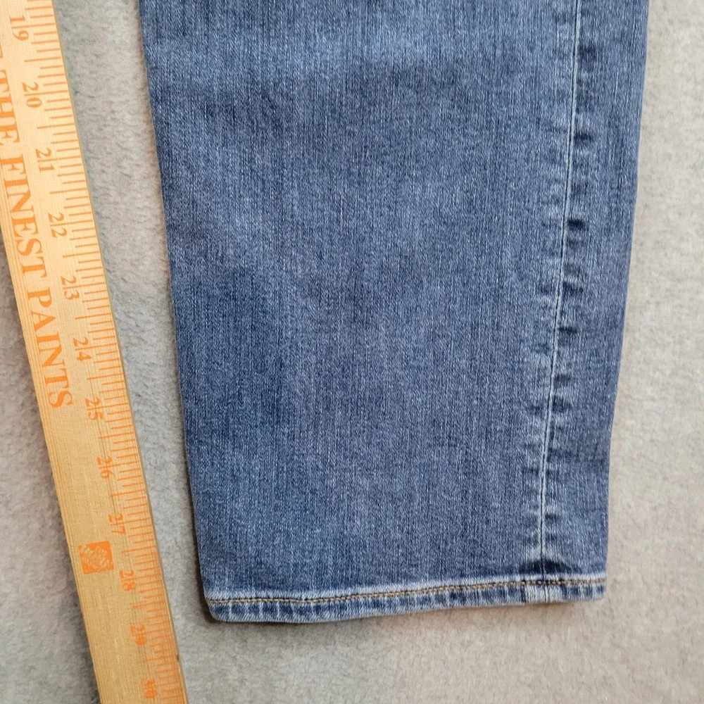 Revtown Automatic Jeans Mens 36x30‎ Blue Decade Denim Straight Leg Stretch